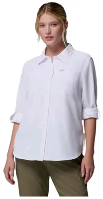 Immagine prodotto di Camicia Columbia Silver Ridge 3.0 a maniche lunghe, colore bianco, per donna