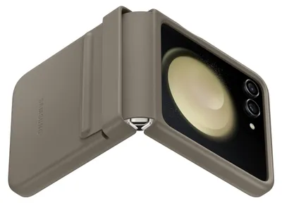 Produktbild von Samsung EF-VF731PAEGWW, Cover, Samsung, Galaxy Z Flip5, 17 cm (6.7"), Graubraun
