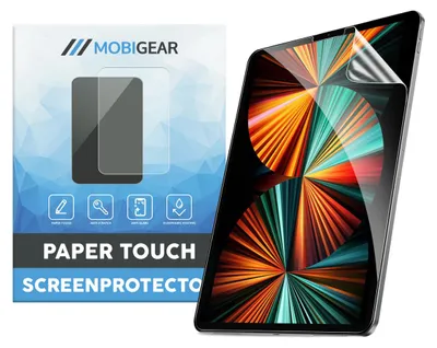 Produktbild von Mobigear Artist Schutzfolie für iPad Pro 12,9 Zoll (2021) – Displayschutzfolie mit Papiergefühl – Kompatibel mit Hüllen