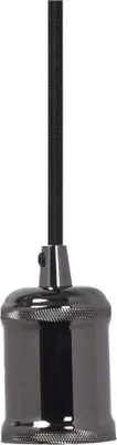 Productafbeelding van Ledvance Pendelleuchte PenduLum Bobbin Gun Metal Ø10cm max. 15W E27 kürzbar