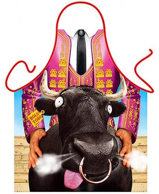 Immagine prodotto di Grembiule da cucina Torero con toro