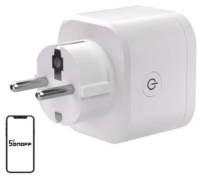 Obrázok produktu pre SONOFF S61s Matter externá zásuvka cez Wi‑Fi