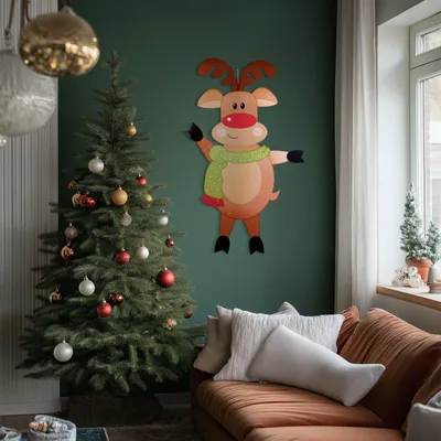 Productafbeelding van Kerstdecoratie, AI-gegenereerde afbeelding