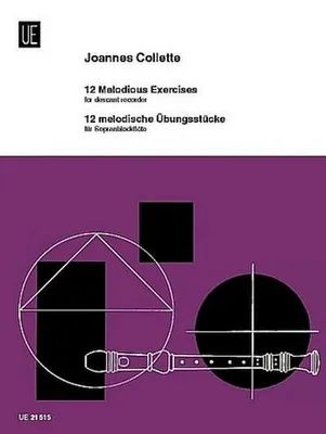 Produktbild von Collette, J: 12 melodische Übungsstücke