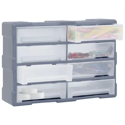 Obrázok produktu pre organizér do viacerých zásuviek vidaXL 8 veľkých zásuviek 52x16x37 cm