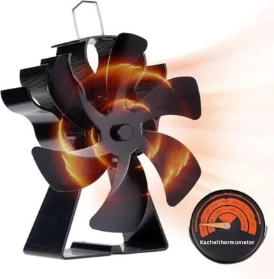 Produktbild von Holzkachel Ventilator - Kachelhaardventilator