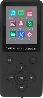 Zdjęcie produktu dla Odtwarzacz MP3 MP4 Bluetooth 5.0 Super cienki 1,8-calowy kolorowy ekran 128 GB rozszerzalnej pamięci Przenośny odtwarzacz wideo i muzyki Czarny