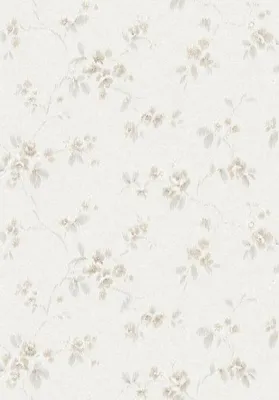 Obrázok produktu pre Borastapeter Tapeta svetlo béžová kvety - 660265 - 53 cm x 10,05 m