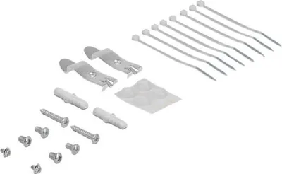 Produktbild von Delock Keystone Patchpanel 8 Port grau