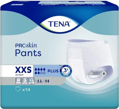 Image de Tena Proskin Pants Plus XXS - 1 paquet de 14 protections