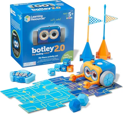Obrázok produktu pre Learning Resources Botley 2.0 the Coding Robot Activity Set, Robot, 5 rok / roky, 70 mm