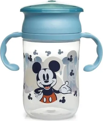 Zdjęcie produktu dla Kubek Treningowy 360° THERMOBABY, Antywypływowy, Minnie
