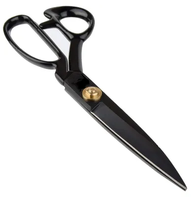 Image de Ciseaux - Acier au carbone noir professionnel (30 cm)