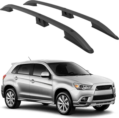 Zdjęcie produktu dla TURTLE RELINGI DACHOWE CROWN do MITSUBISHI OUTLANDER SPORT Mk3 2010 2011 2012 2013 2014 2015 2016 2017 2018 2019 2020 2021 2022 (SUV)  , Czarny
