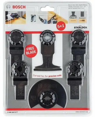 Obrázok produktu pre Sada Bosch STARLOCK 6 ks