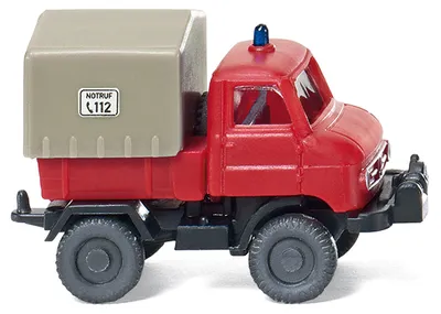 Produktbild von Wiking N 1/160 097202 Unimog U 411  Pritsche-Plane Feuerwehr - NEU
