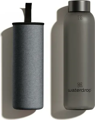 Produktbild von waterdrop Flasche aus Glas 600ml