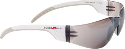 Produktbild von Swiss Eye Sportbrille Outbreak Luzzone S Fassung white / grey Scheibe smoke FM