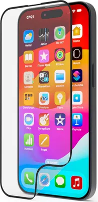 Produktbild von Hama Hiflex Eco, Apple, iPhone 15, Schlagfest, Kratzresistent, Schockresistent, Schwarz, Transparent, 1 Stück(e)