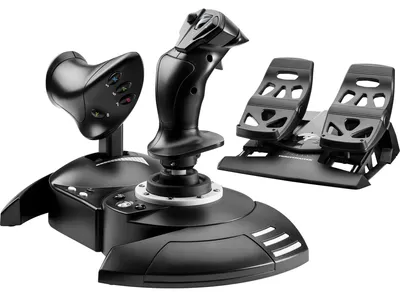 Image de Thrustmaster T-Flight Full Kit X - Manette de jeu, accélérateur et pédales - filaire - pour PC, Microsoft Xbox One, Microsoft Xbox Series S, Microsoft Xbox Series X