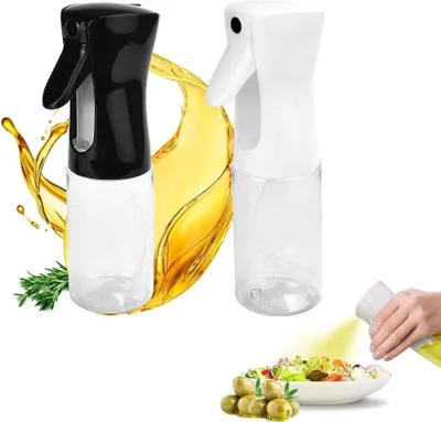 MEMOFYND 2-tlg. Ölsprühflaschen Set - 100ml Mit Pinsel & Trichter