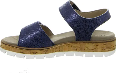 Produktbild von Longo Komfort Sandalen Damen 373134383231 Blau 39 EU
