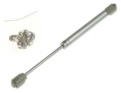 Produktbild von Gasdruckfeder 60N Möbeldämpfer pneumatisch für Klappen, silber