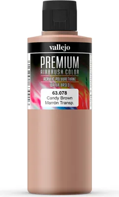 Premium Color Vallejo 63078 Candy Brown 200ml Airbrush Farbe