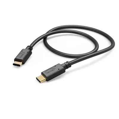 Obrázok produktu pre Hama 00183331, 1 m, USB C, USB C, USB 2.0, 0,48 Gbit/s, Čierna