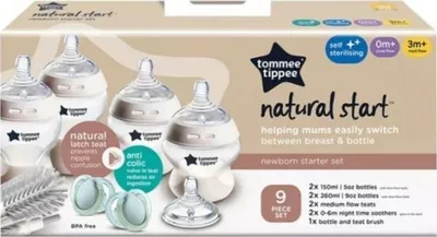 Image de Kit de démarrage pour biberons Natural Start