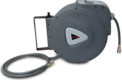 Produktbild von VINGO Druckluftschlauch 30m 1/4" Trommel Schlauch Aufroller Automatisch Anschluss Schlauchtrommel Schlauchaufroller Wandschlauchhalter