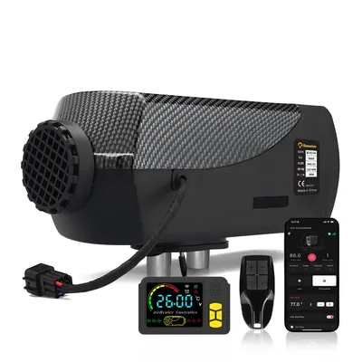Obrázek produktu pro SUNSTER 2KW dieselové parkovací topení univerzální 12V/24V, dieselové topení s Bluetooth APP ovládáním, energeticky úsporné, parkovací topení, pro osobní a nákladní automobily, karavany