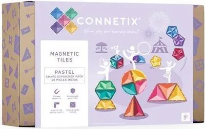 Produktbild von Connetix-Pastellform-Erweiterungspaket 48-teilig