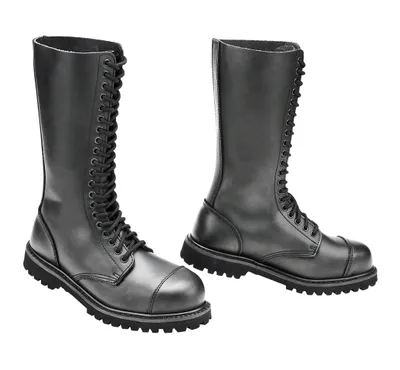 Produktbild von Brandit Phantom 20 Eyelet Stiefel, Schwarz Größe 6/40
