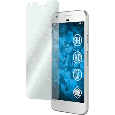 Produktbild von 2er-Pack PhoneNatic Glas-Folie klar  kompatibel mit Google Pixel - Panzerglas für Pixel