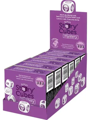 Obrázok produktu pre Asmodee Rory's Story Cubes Mystery, Kocka (6 strán), Dospelý a dieťa, Akékoľvek pohlavie, 6 rok / roky, 20 min, Rory's Story Cubes