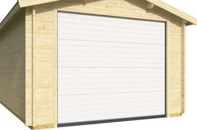Produktbild von Fjordholz Holzgarage mit Carport Modell Gettorf 70