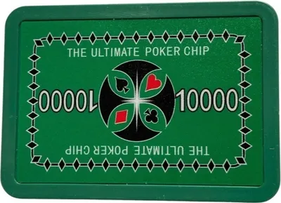 Produktbild von Ultimate Poker Plakette 16 g – Wert 10.000 – 10 Stück.