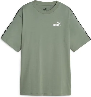 Produktbild von Puma Ess Tape Kurzarm-t-shirt Grün XS Frau Grün XS