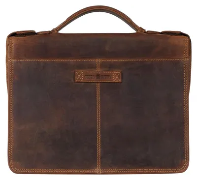 Immagine prodotto di GREENBURRY caso di scrittura Vintage Business Planer A4 Brown marrone