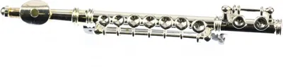 Produktbild von Querflöte Brosche Flötistin Musik Miniblings Anstecknadel Flöte versilbert +Box