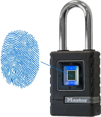 Productafbeelding van Masterlock 4901EURDLHCC Master Lock Biometrisches Vorhängeschloss 4901EURDLHCC