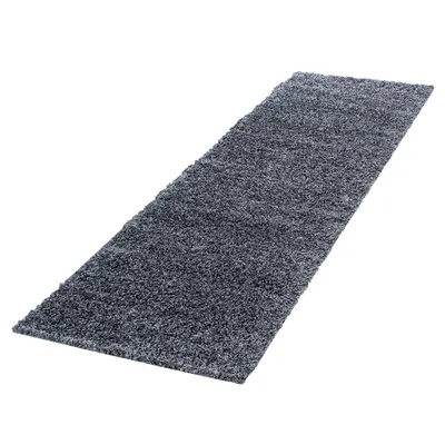 Immagine prodotto di Life Shaggy tappeto pelo lungo runner 80x250cm grigio