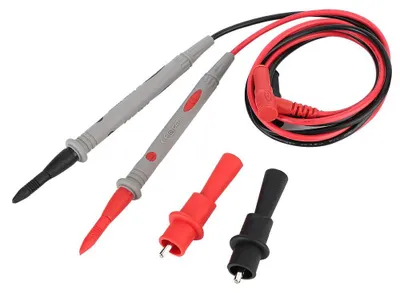 Multimeter Messkabel mit Krokodilklemmen, 1000V, 20A