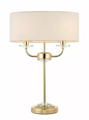 Image de Lampe de table Lampe de chevet Lampe de salon Or