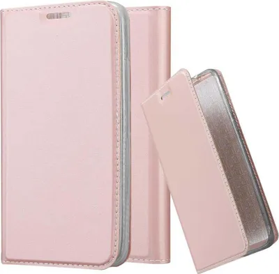 Produktbild von Cadorabo Handyhülle für LG G2 MINI Schutz Hülle in Rosa Cover Etui Book Case Booklet
