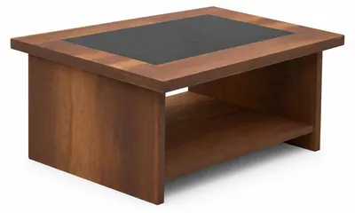 Produktbild von Eleganter Rechteckiger Couchtisch r Brauner Sofatisch