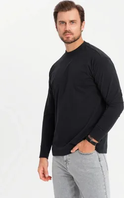 Zdjęcie produktu dla Ombre Herren Longsleeve schwarz S