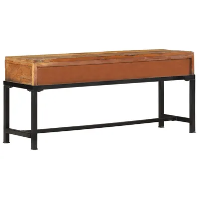 Produktbild von The Living Store TV-Schrank 110x30x46 cm Altholz Massiv