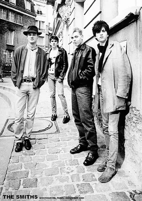 Obrázok produktu pre The Smiths – Paríž – 1984 – Plagát – 59x84 cm